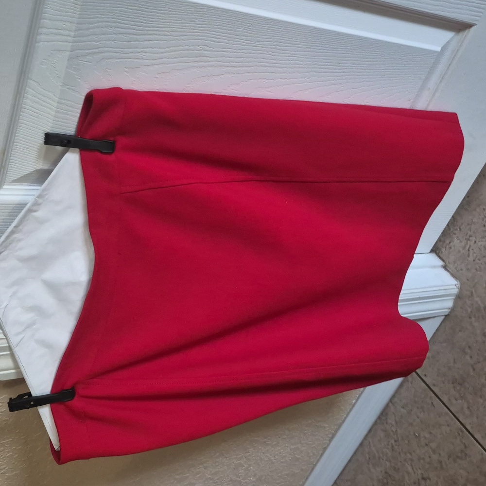 Halogen Cherry Red Skirt